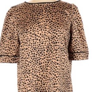 Loft silky short sleeve blouse